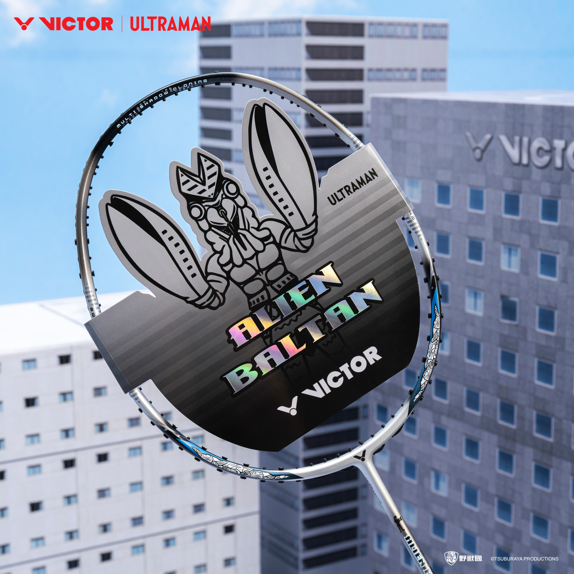 Victor X Ultraman Auraspeed ALIEN BALTAN Badminton Racquet ARS-ALIEN BALTAN (UNSTRUNG)
