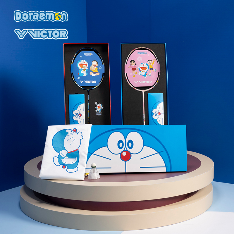 Victor X Doraemon Badminton Racquet Dream Set DRM SET (UNSTRUNG)