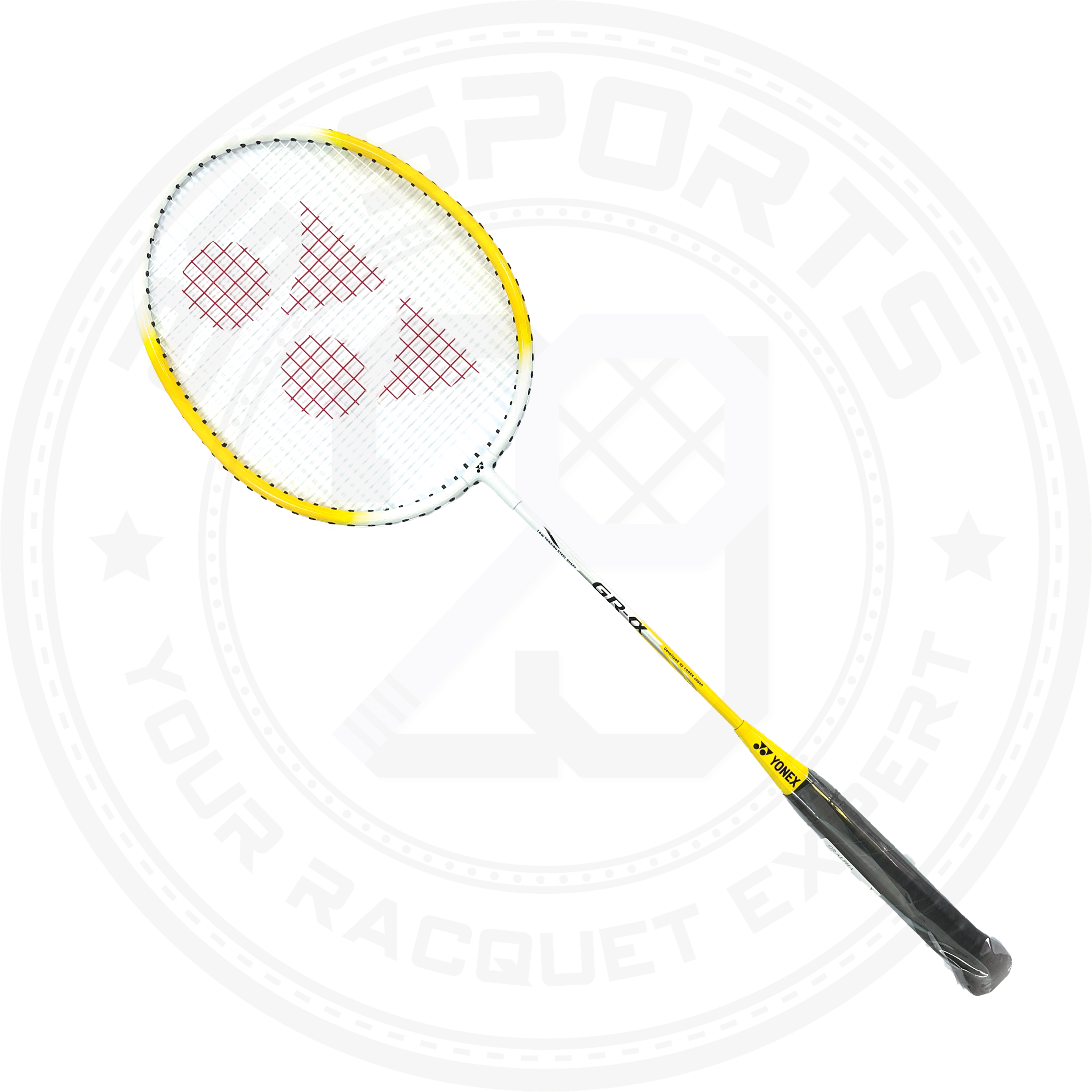 Yonex GR Alpha Badminton Racquet Yellow (Ready to Go)
