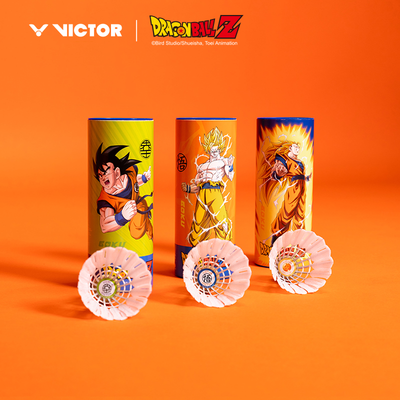 Victor X Dragon Ball Z Synthetic Shuttlecocks Set NCSDBZ