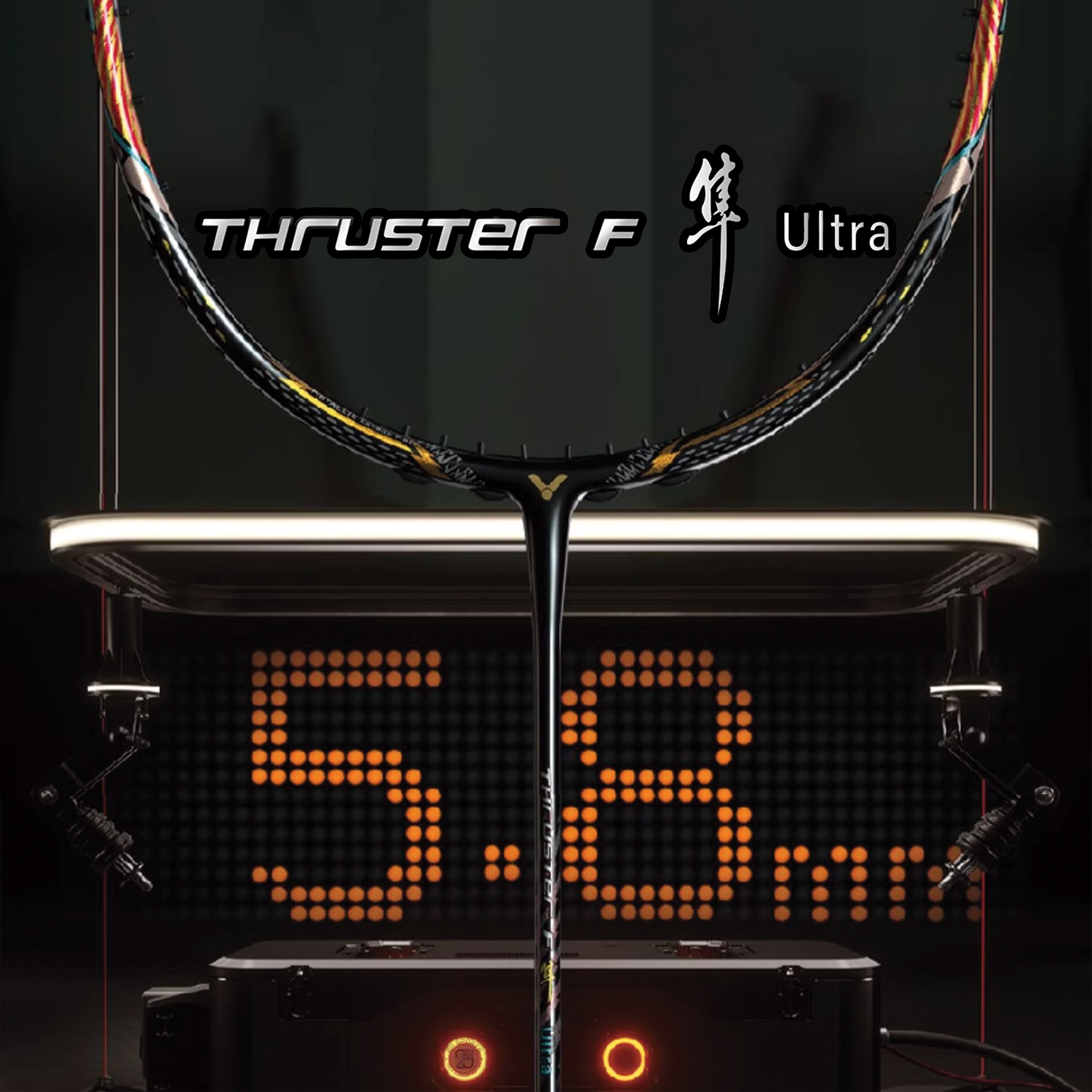 Victor Thruster F Ultra Badminton Racquet Black (UNSTRUNG)
