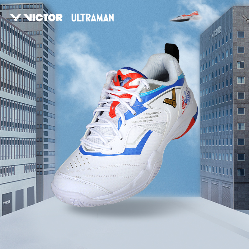 Victor X Ultraman WIDE Badminton Shoes P-UTM A White MEN'S