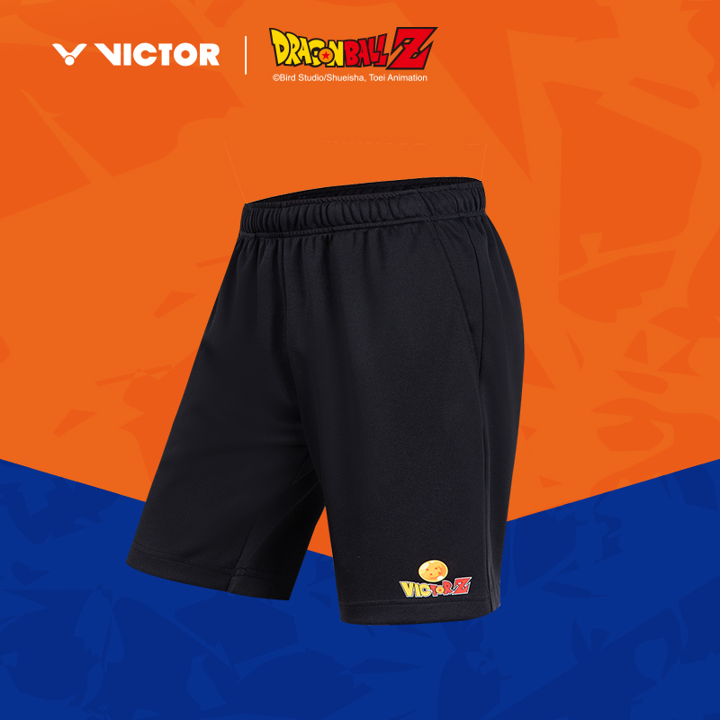 Victor X Dragon Ball Z Badminton/ Sports Shorts R-505DBZ C Black MEN'S