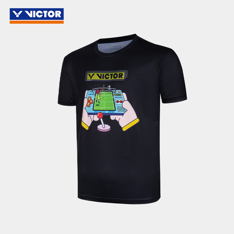 Victor Badminton Sports Shirt T-50031 C Black UNISEX