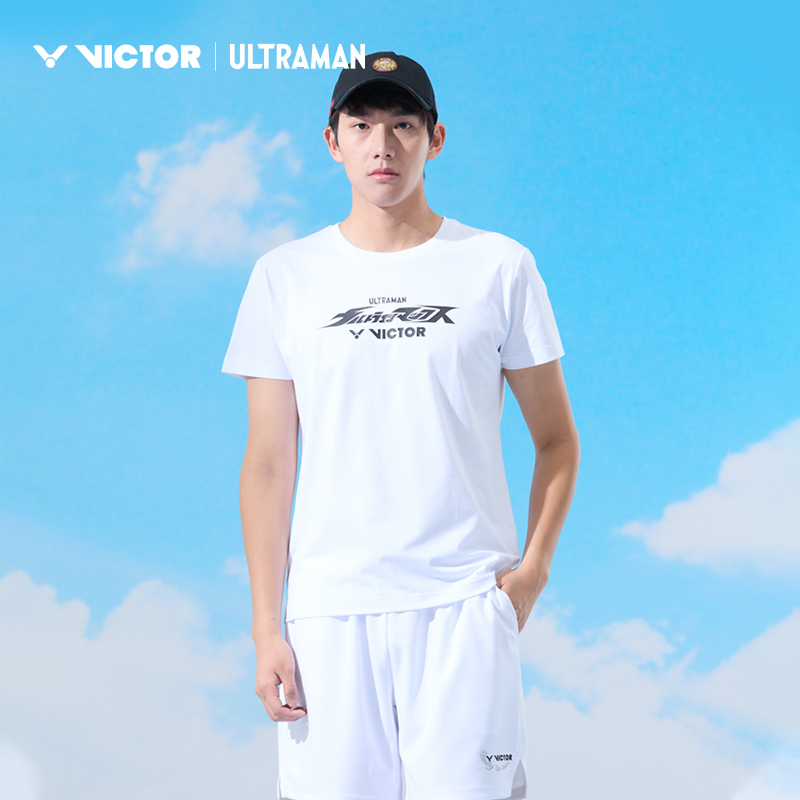 Victor X Ultraman Fashion Shirt T-503UTM White UNISEX