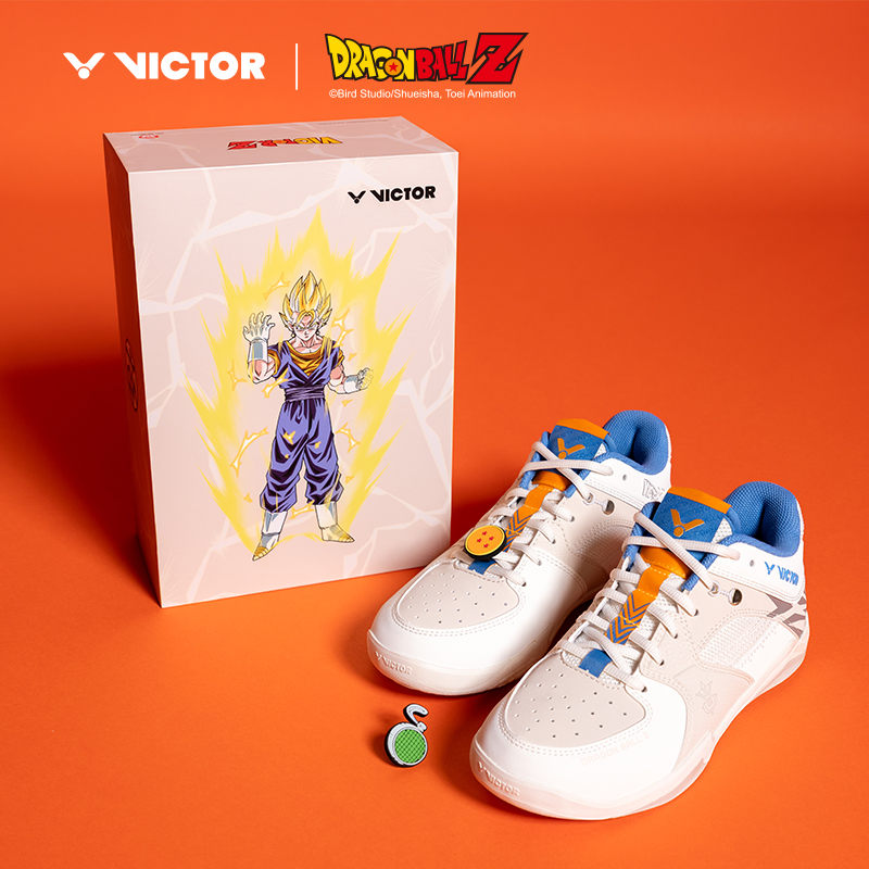 Victor X Dragon Ball Z Badminton Shoes VG-DBZ L Ivory White MEN'S (Clearance)