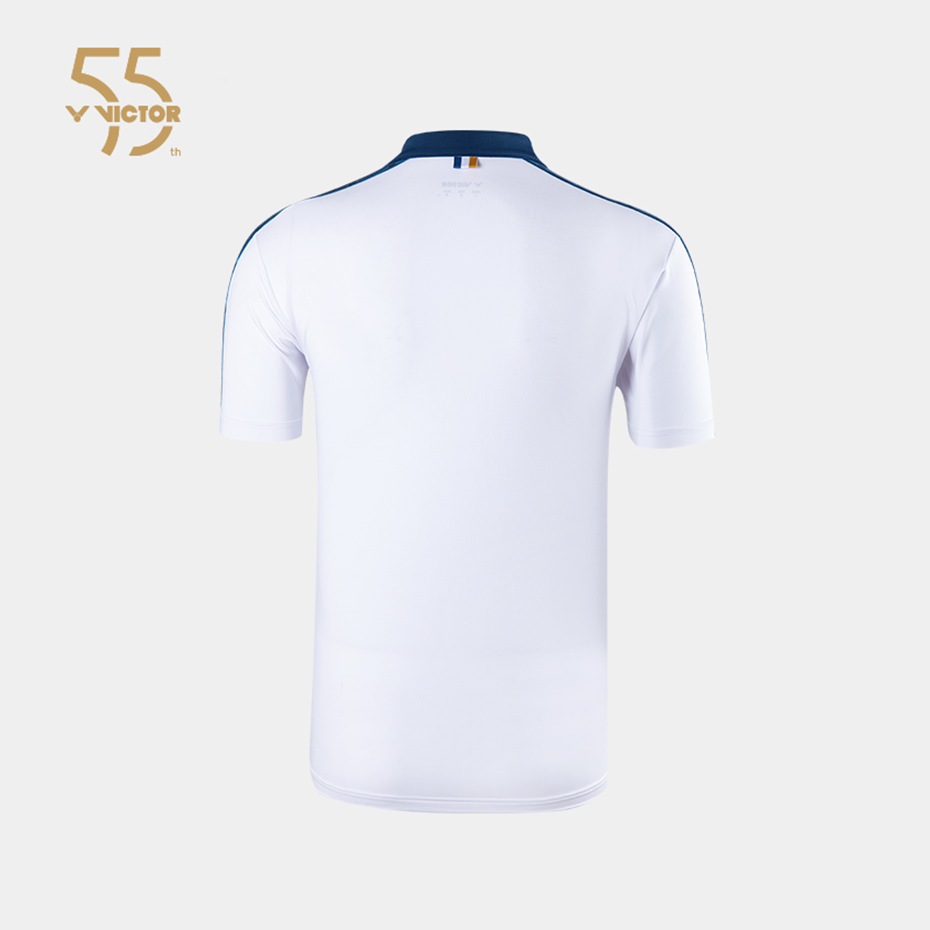 Victor 55th Anniversary Edition S-5502A Premium Sports Polo Shirt White UNISEX (Clearance)