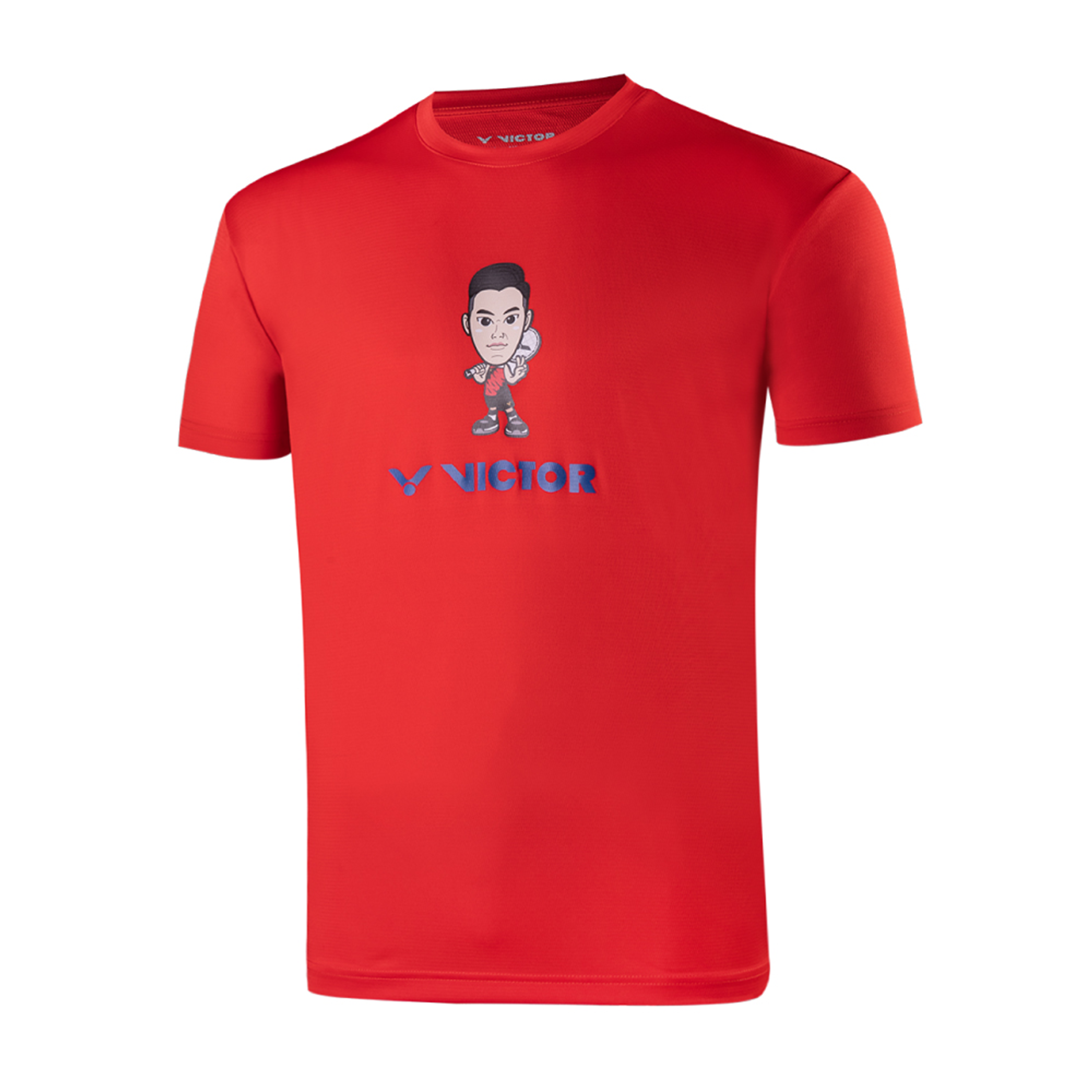 Victor X LZJ Cartoon Sports Shirt T20055D Red UNISEX (Clearance)