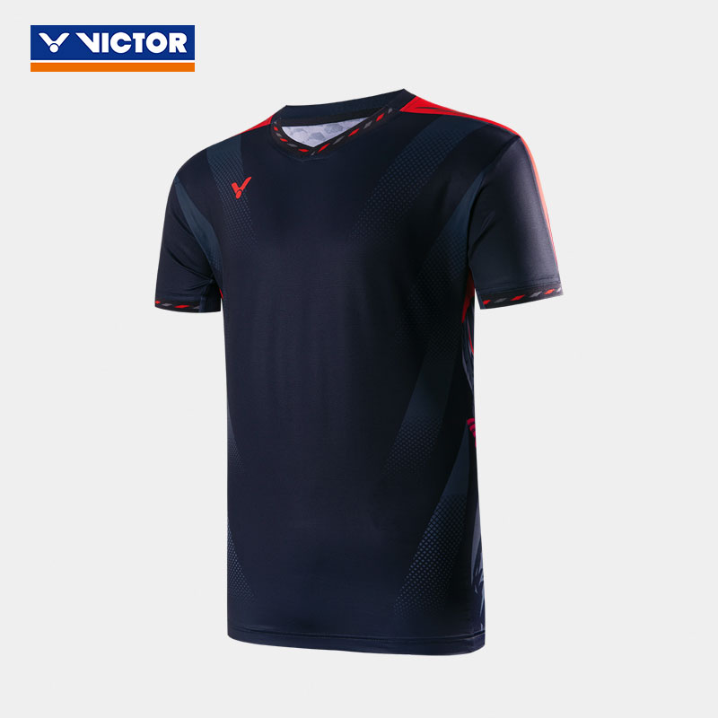 Victor X LZJ T-40005C Sports Shirt Black MEN'S