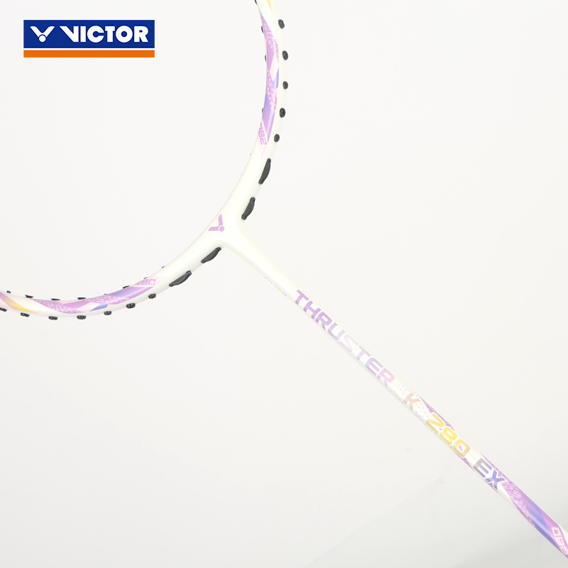 Victor Thruster TK-280EX Badminton Racquet Purple 4U(83g)G5 (Ready to Go)