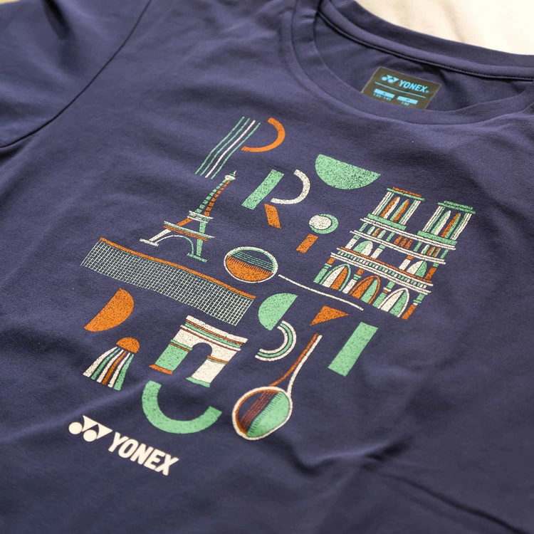 Yonex Fashion Sports Shirt for PARIS YOB23200 Blueberry UNISEX