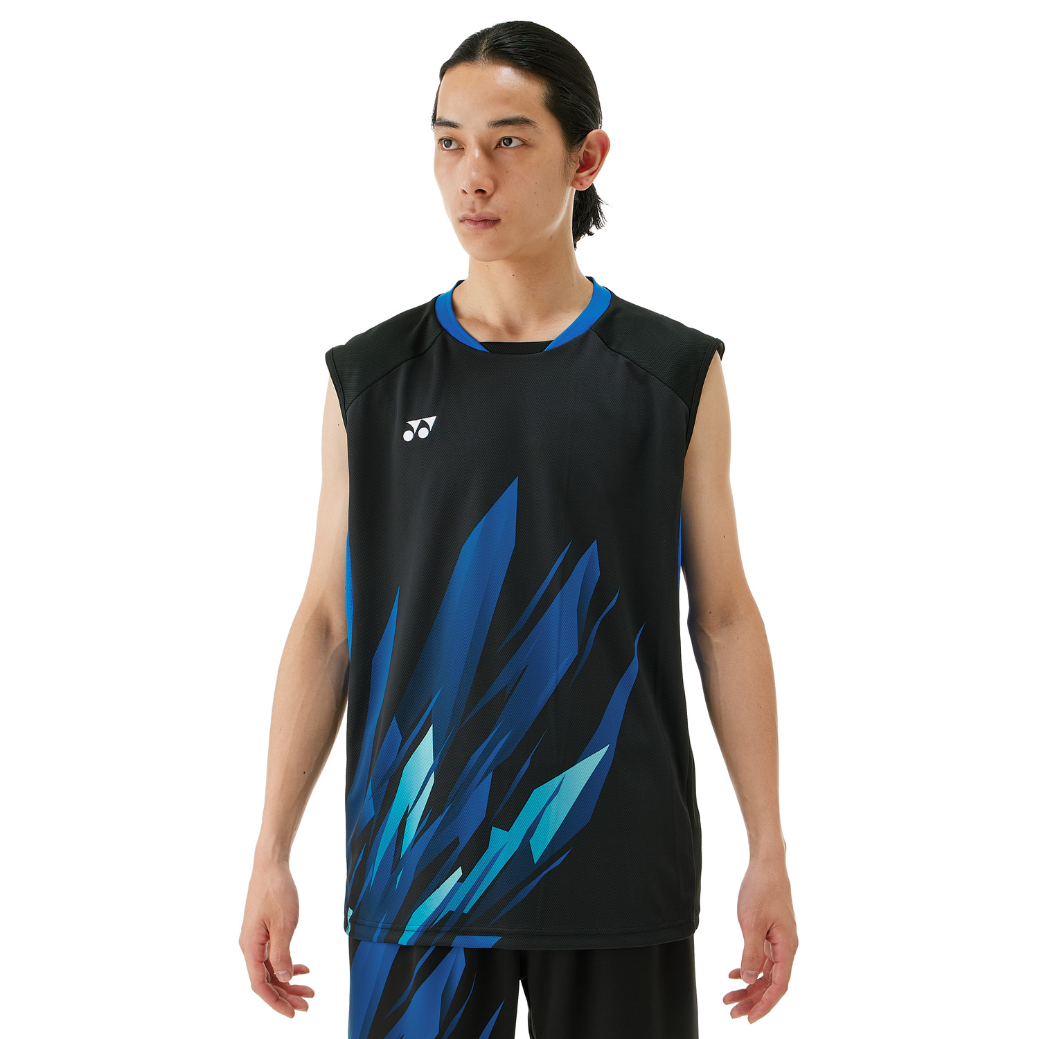 Yonex Premium Game Sleeveless Top 10669Y Black (Made in Japan) MEN'S