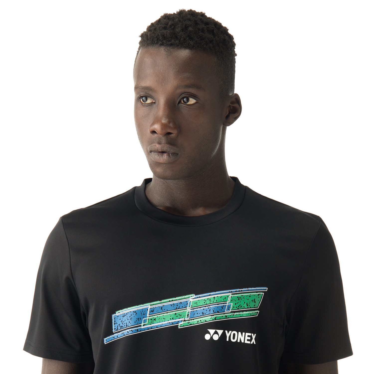 Yonex Badminton/ Tennis Sports Shirt (Fitted Style) 16810 Black UNISEX