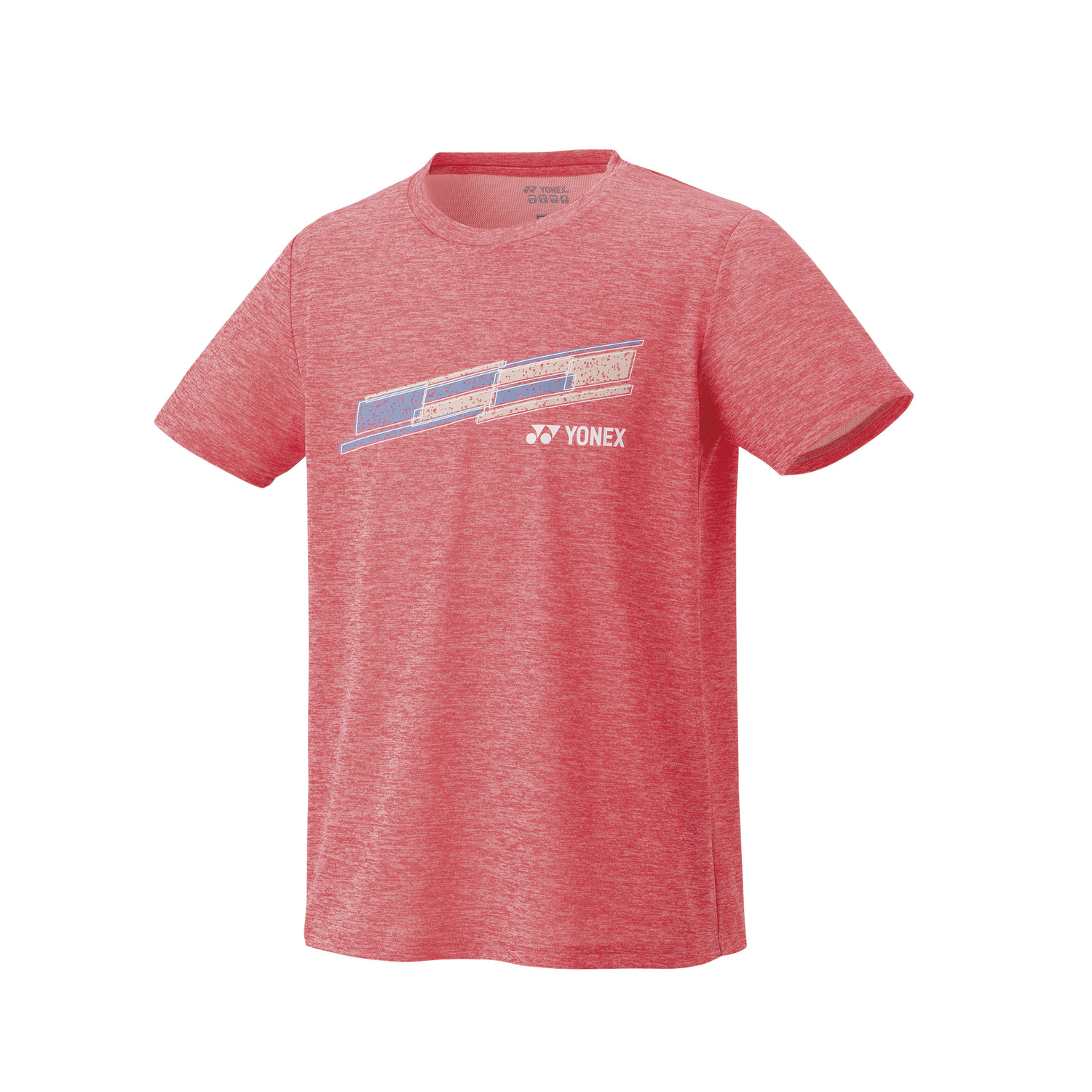 Yonex Badminton/ Tennis Sports Shirt (Fitted Style) 16810 Pearl/ Red UNISEX