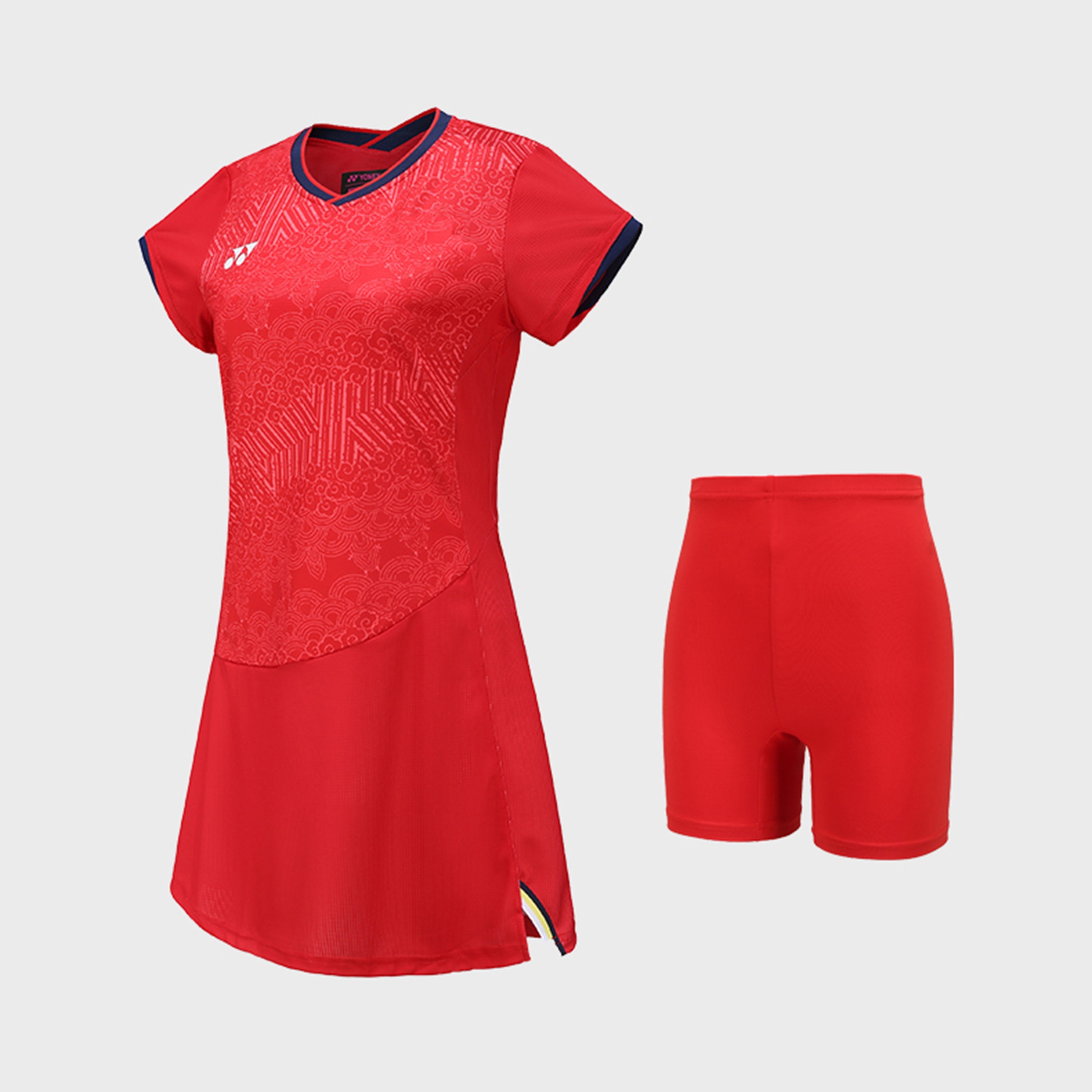 Yonex Womens Premium Sports Dress (with inner shorts) 20683 RubyRed (Clearance)