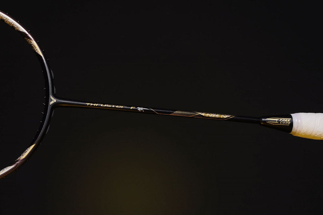 Victor Thruster F Badminton Racquet Black/ Gold (UNSTRUNG)