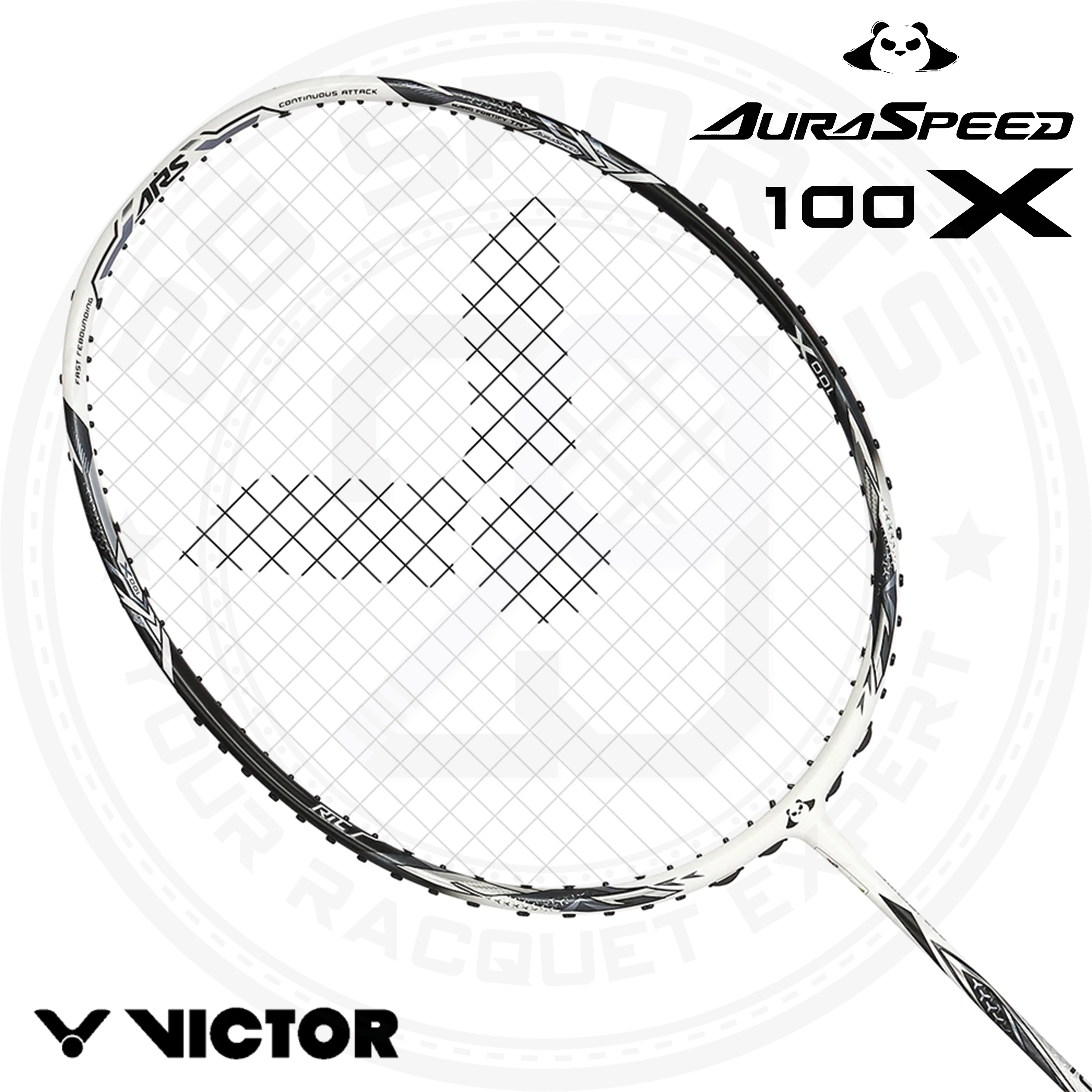 Victor Auraspeed 100X TUC Limited Edition Speed Control Badminton Racquet