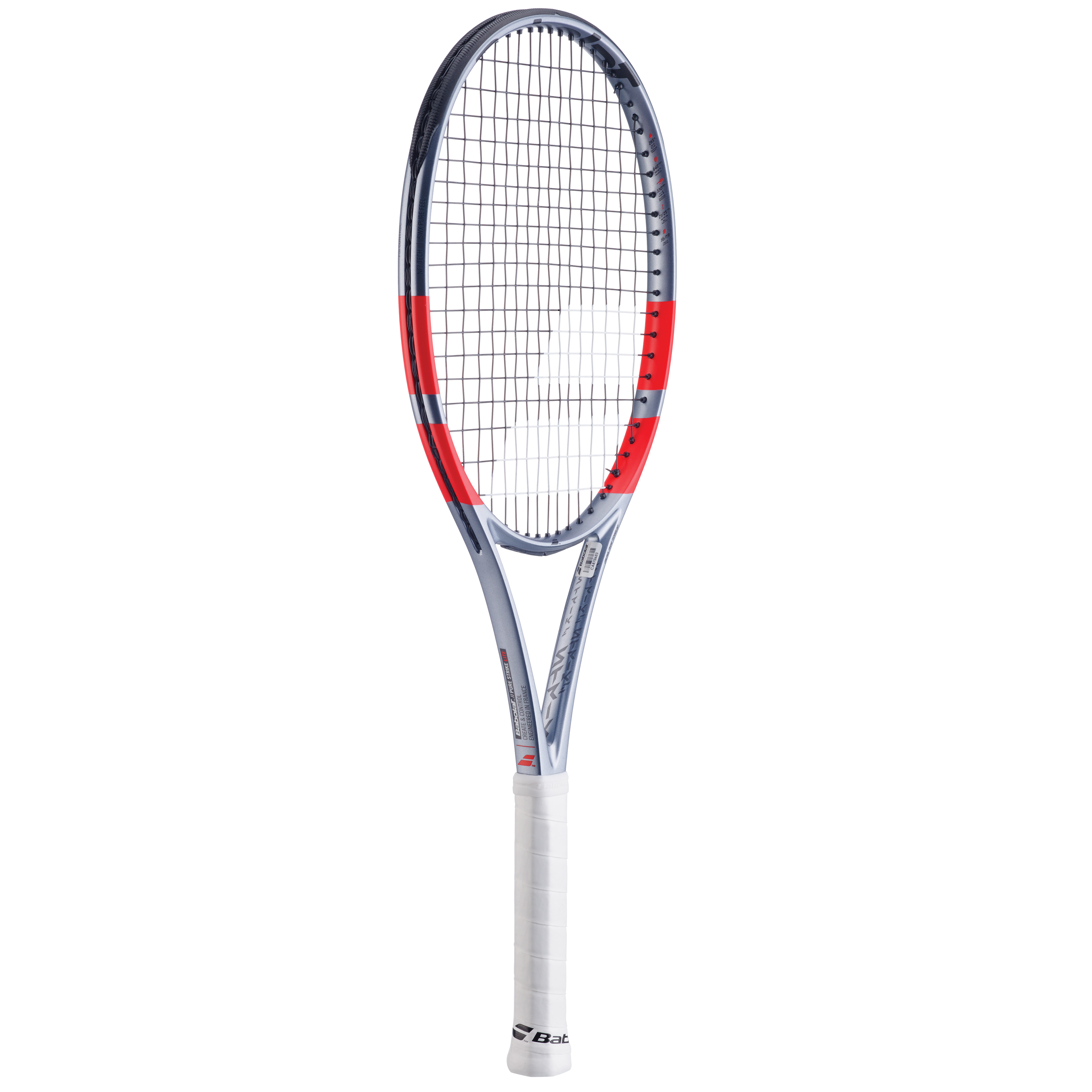 Babolat Pure Strike LITE Tennis Racquet GEN4 Carbon Grey 265g (Ready to Go)