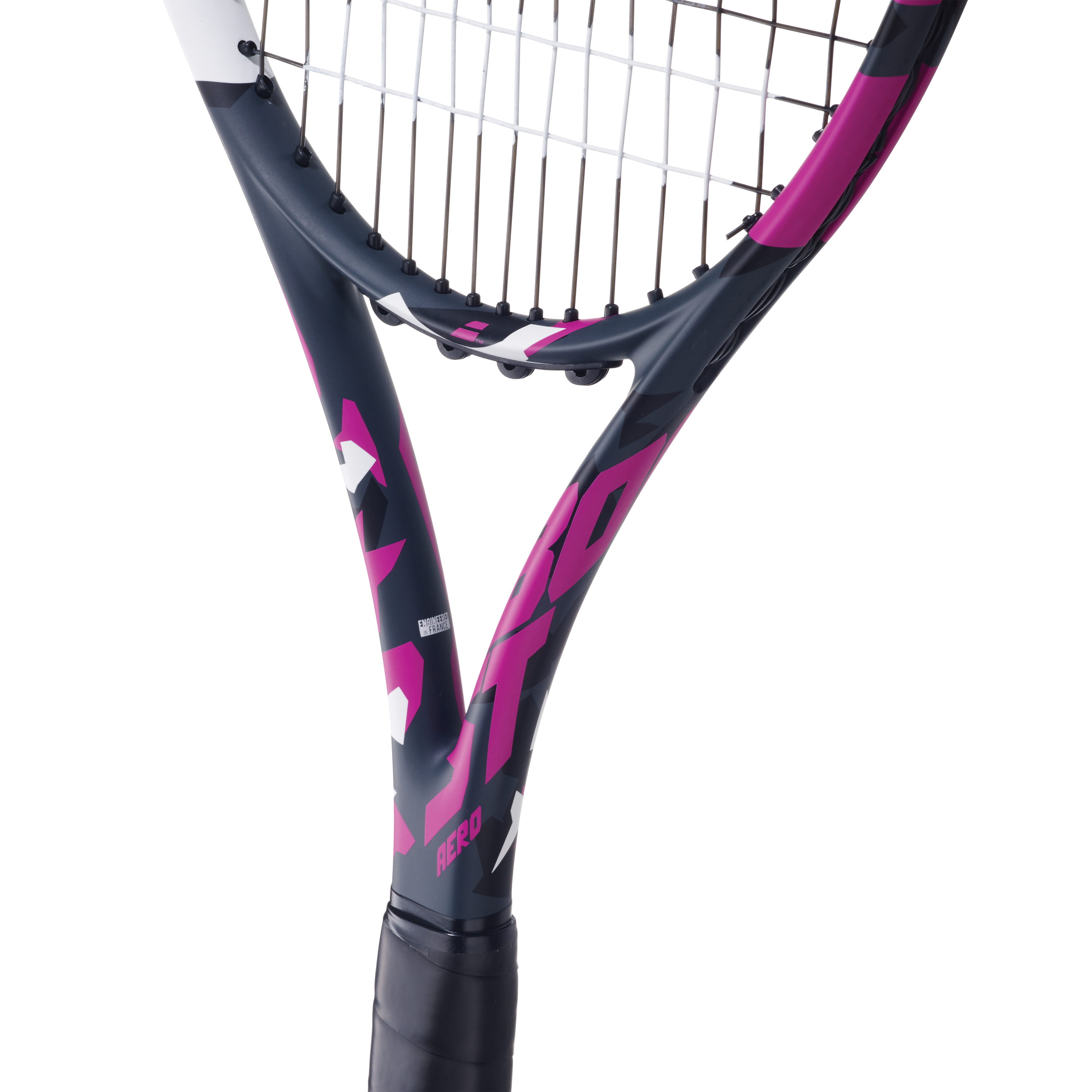 Babolat Boost Aero (Black/ Pink) Tennis Racquet 260g (Ready to Go)