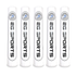 2G SPORTS WHITE label Badminton Feather Shuttlecocks Five Tubes