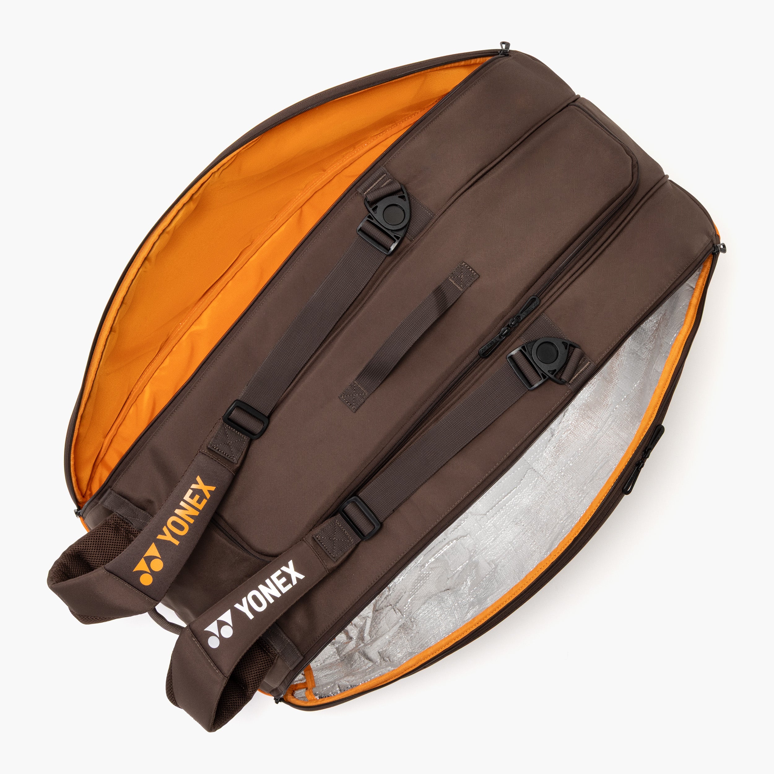 Yonex Pro Racquet Badminton/ Tennis Sports Bag (9pcs) BA92429EX (Espresso Brown)