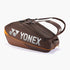 Yonex Pro Racquet Badminton/ Tennis Sports Bag (6pcs) BA92426EX (Espresso Brown)