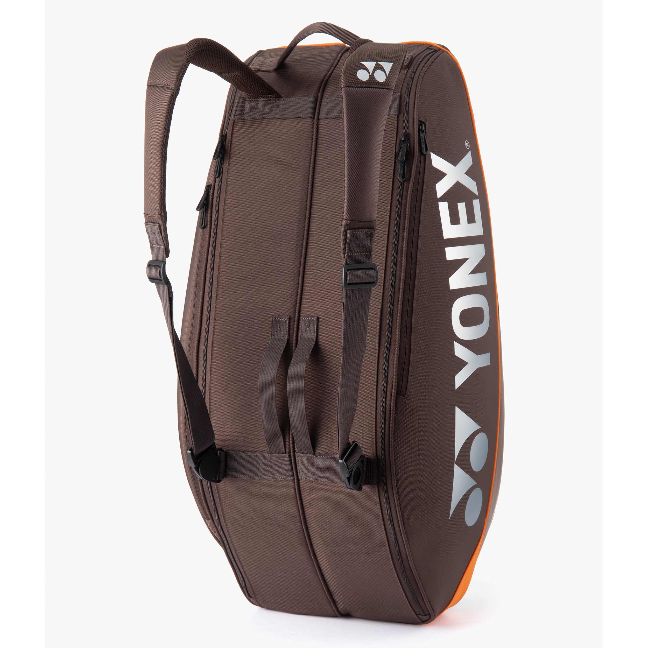Yonex Pro Racquet Badminton/ Tennis Sports Bag (6pcs) BA92426EX (Espresso Brown)