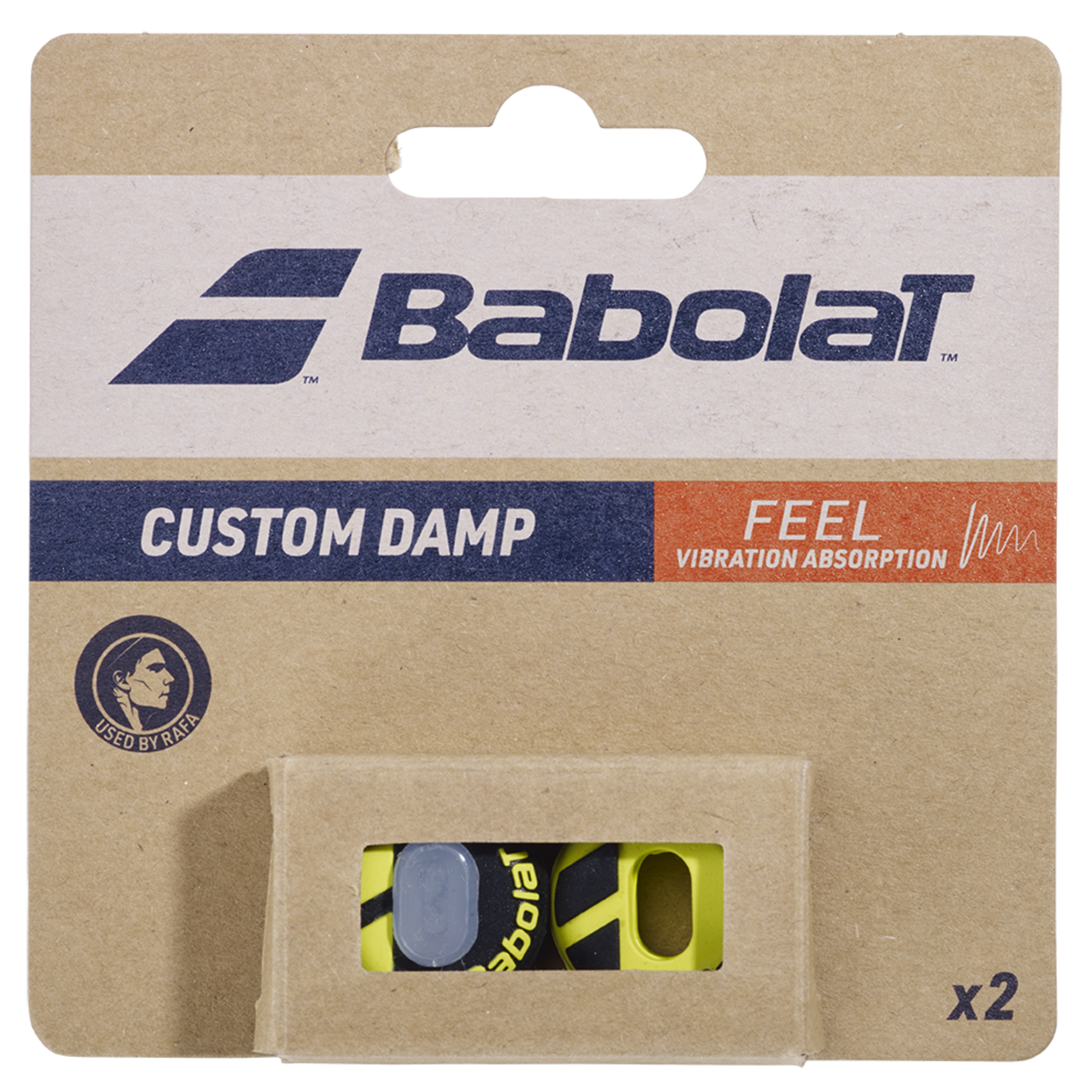Babolat Custom Damp Vibration Dampener 2pcs