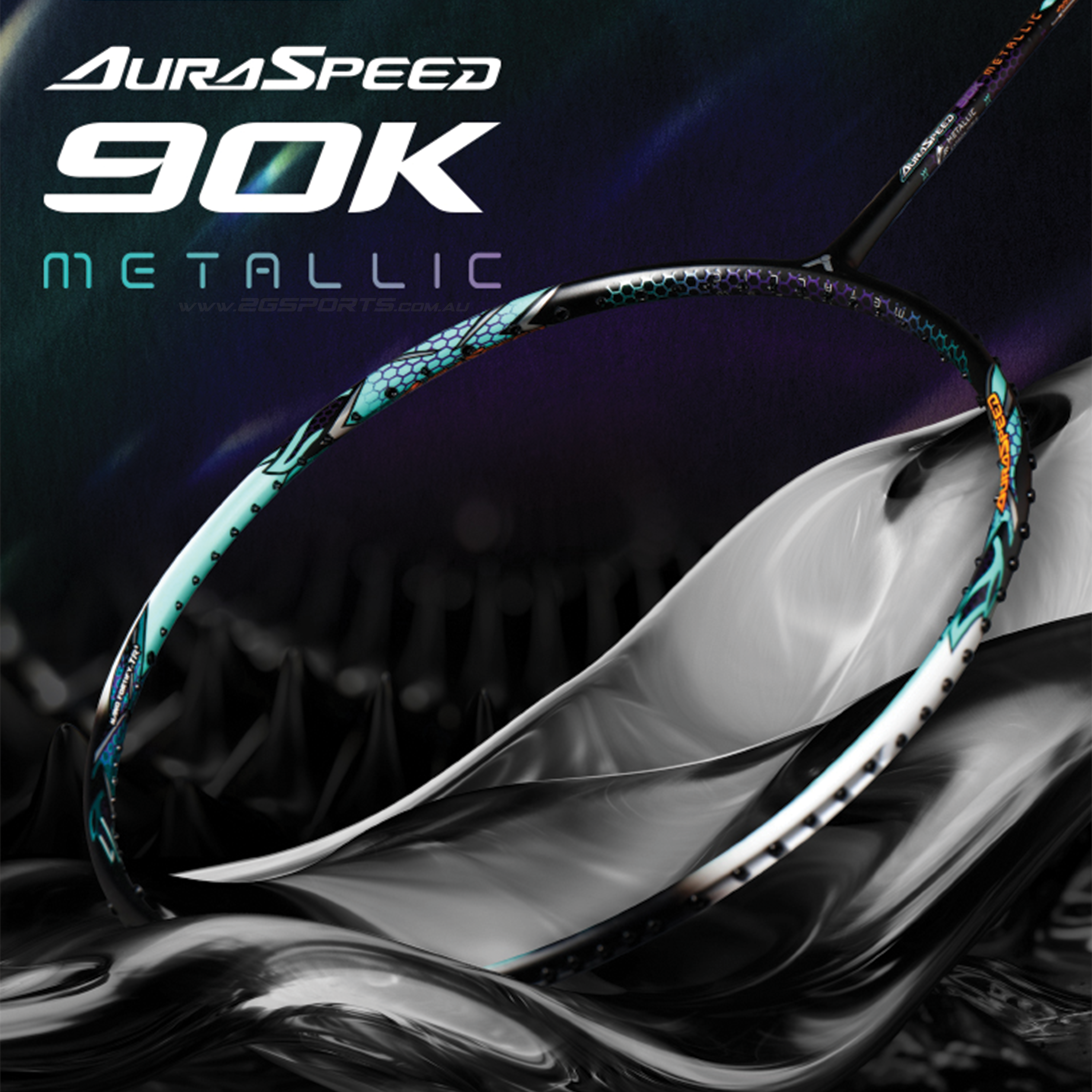 Victor Auraspeed 90K Metallic Badminton Racquet (UNSTRUNG)