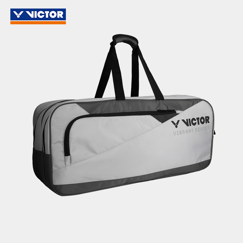 Victor BR3641HK Rectangular Racket Bag (6pcs) Grey