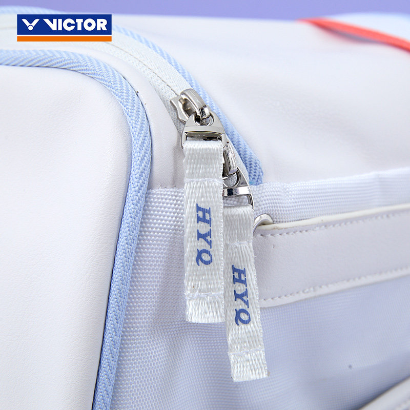 Victor X HYQ Badminton Tournament Bag (6pcs) BR5681HYQ A (Bright White)