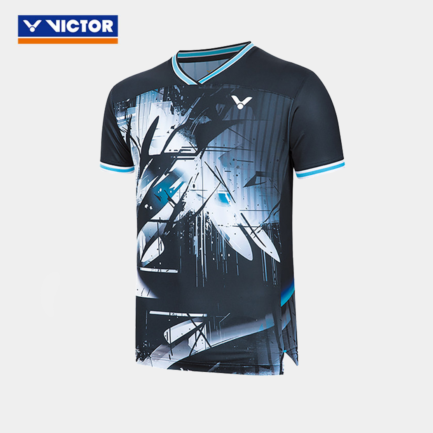 Victor Badminton Sports Shirt T-60006 C Black UNISEX