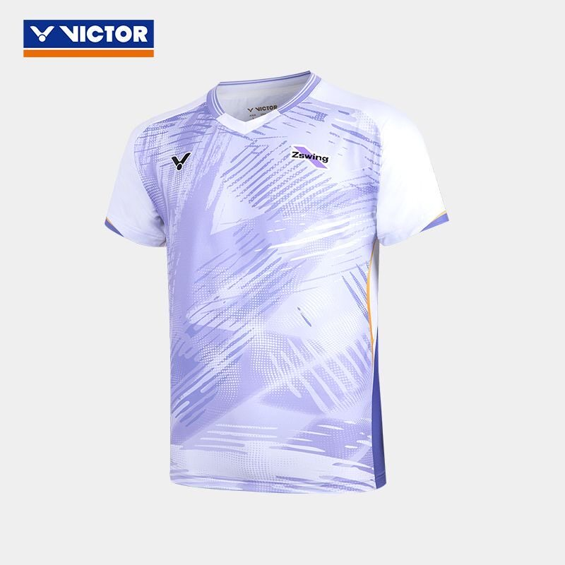 Victor X ZSW Sports Shirt (Fitted Cut) T-601ZSW A (White) UNIXSEX