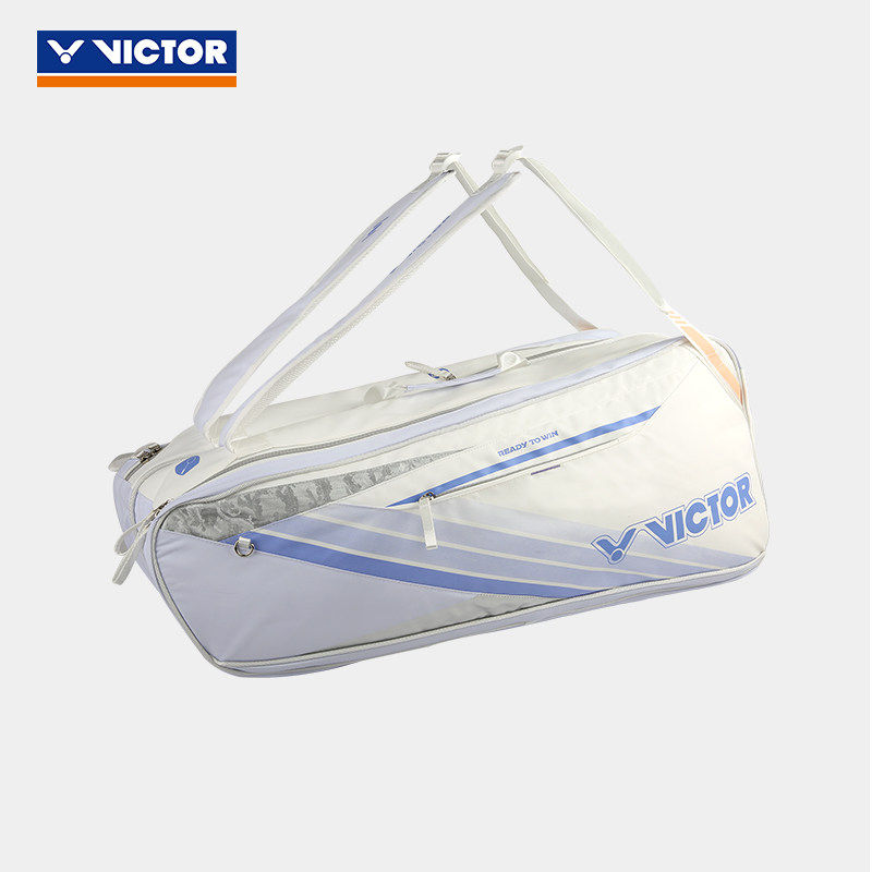 Victor Badminton Racquet Bag (6pcs) BR5260 AM White/ Blue
