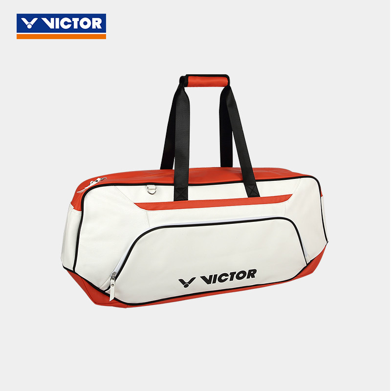Victor Badminton Tournament Bag (6pcs) BR5618 AO (White/ Orange)