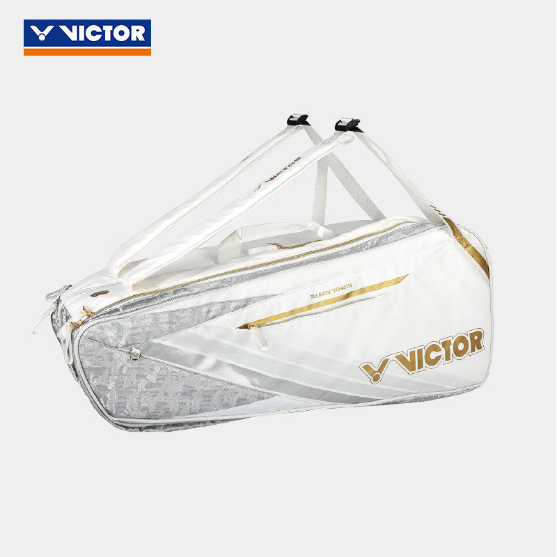 Victor Badminton Racquet Bag (6pcs) BR5260 AX White/ Gold