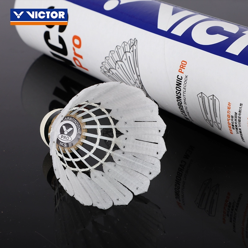 Victor NCS PRO Synthetic Badminton Shuttlecocks One Tube