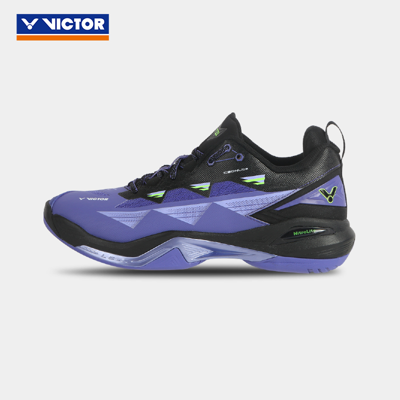 Victor C90NL JC Professional Badminton Shoes Purple/ Black MEN'S