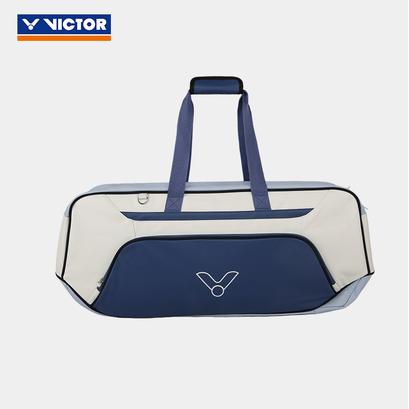 Victor Badminton Tournament Bag (6pcs) BR5618 AM (White/ Navy)