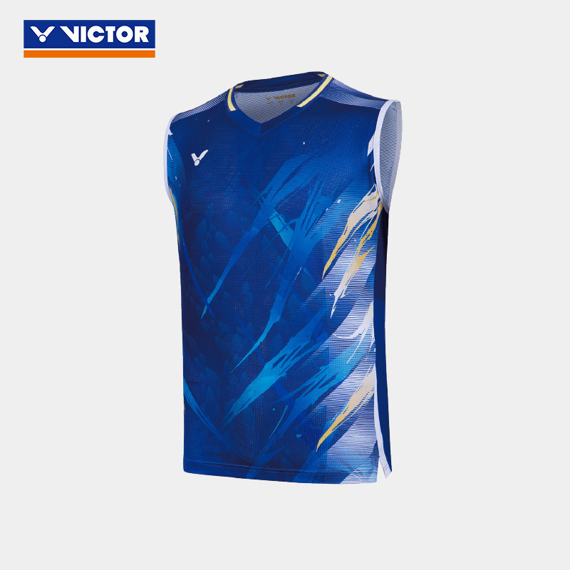 Victor Badminton Sports Sleeveless Top T-60005 B Navy UNISEX