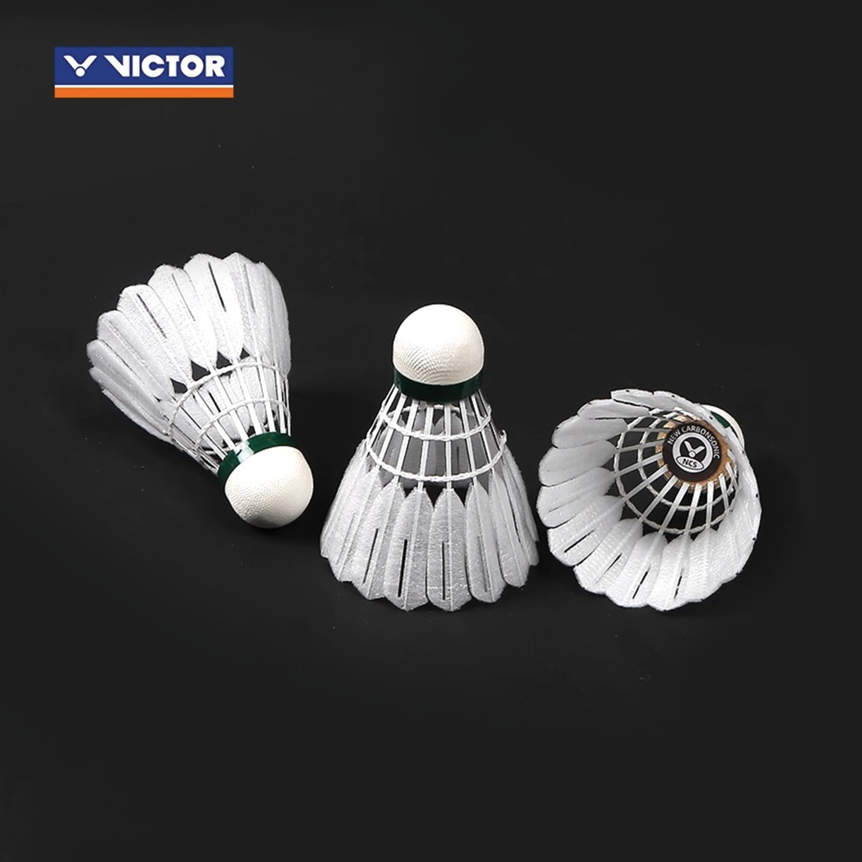 Victor NCS PRO Synthetic Badminton Shuttlecocks One Tube