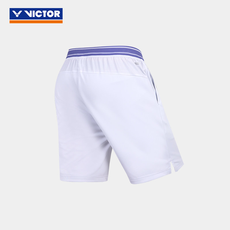 Victor X ZSW Sports Shorts (Fitted Cut) R-602ZSW A (White) UNISEX