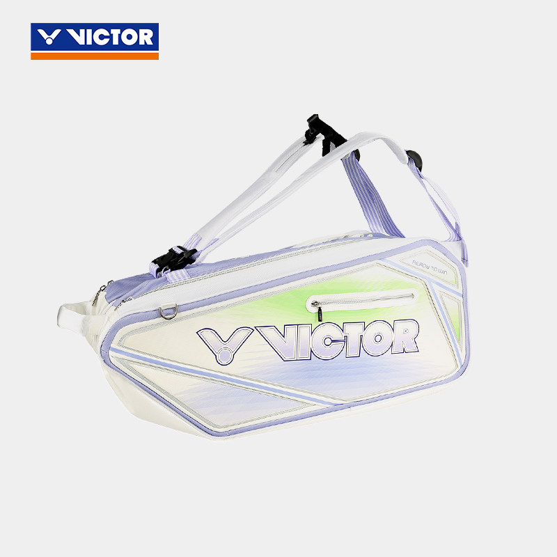 Victor Badminton Racquet Bag (6pcs) BR9216 AJ White/ Purple