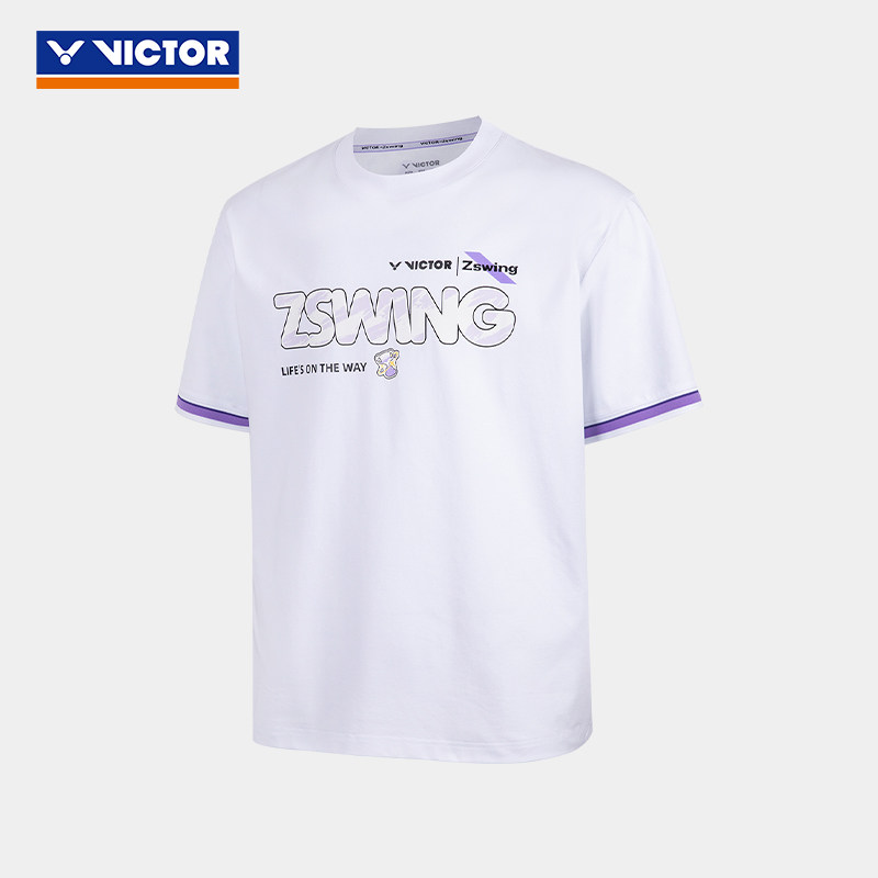 Victor X ZSW OVERSIZED Shirt T-603ZSW A (White) UNISEX