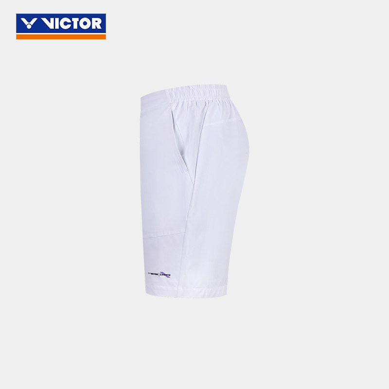 Victor X ZSW Woven Shorts R-605ZSW A (White) UNISEX