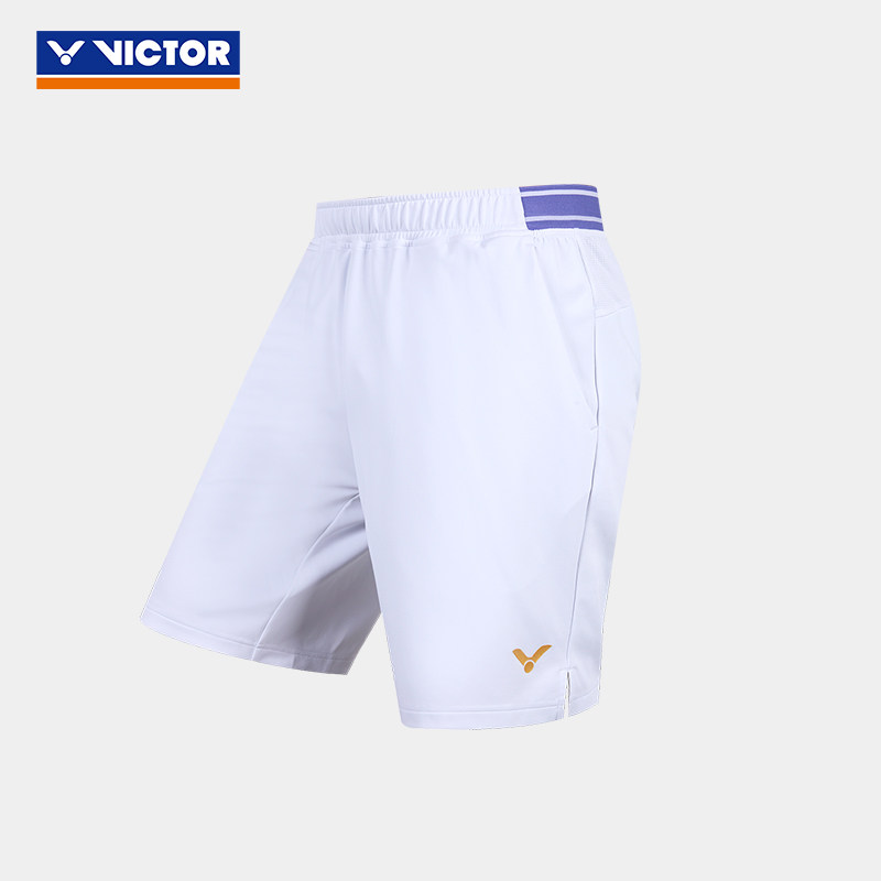 Victor X ZSW Sports Shorts (Fitted Cut) R-602ZSW A (White) UNISEX