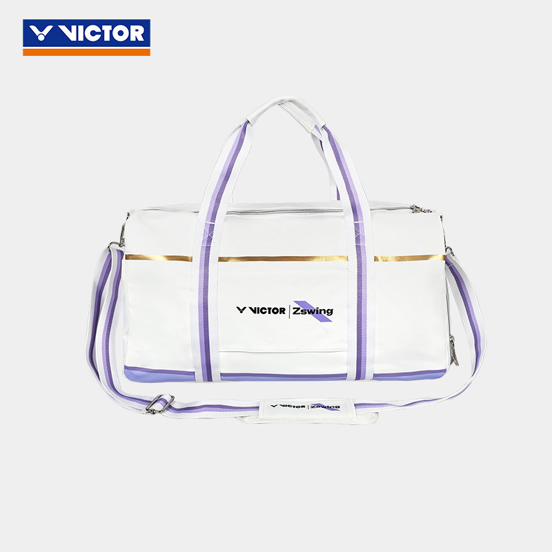 Victor X ZSW Travel Bag BR5580ZSW (White/ Pastel Lilac)