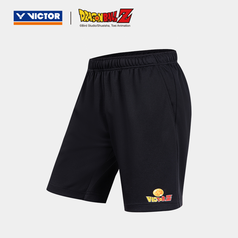 Victor X Dragon Ball Z Badminton/ Sports Shorts R-505DBZ C Black MEN'S