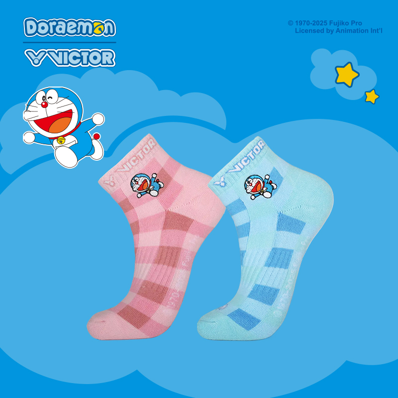 Victor X Doraemon Sports Socks SK514DRM