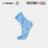 Victor X LZJ Sports Socks SKLZJ358 Blue